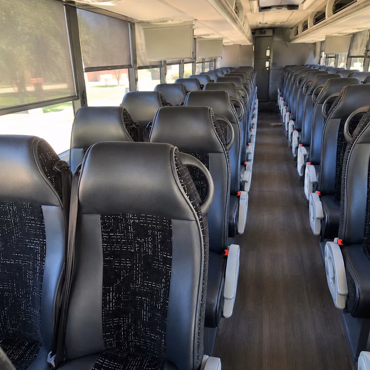 bedford charter bus interior gallery