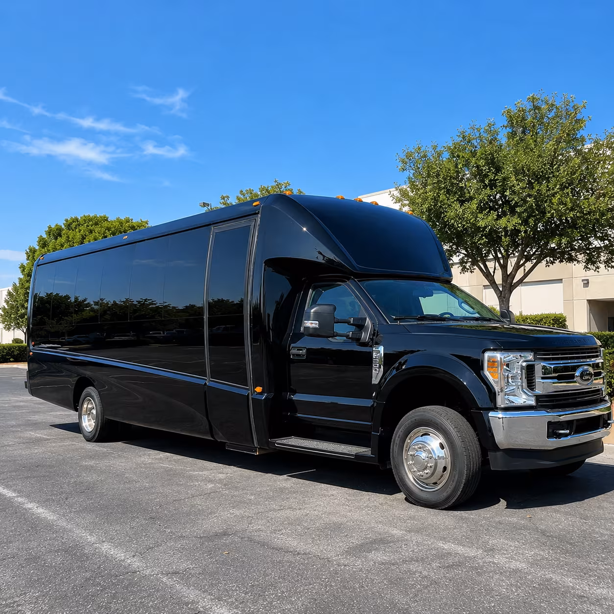 bedford rent a charter bus for bedford business events