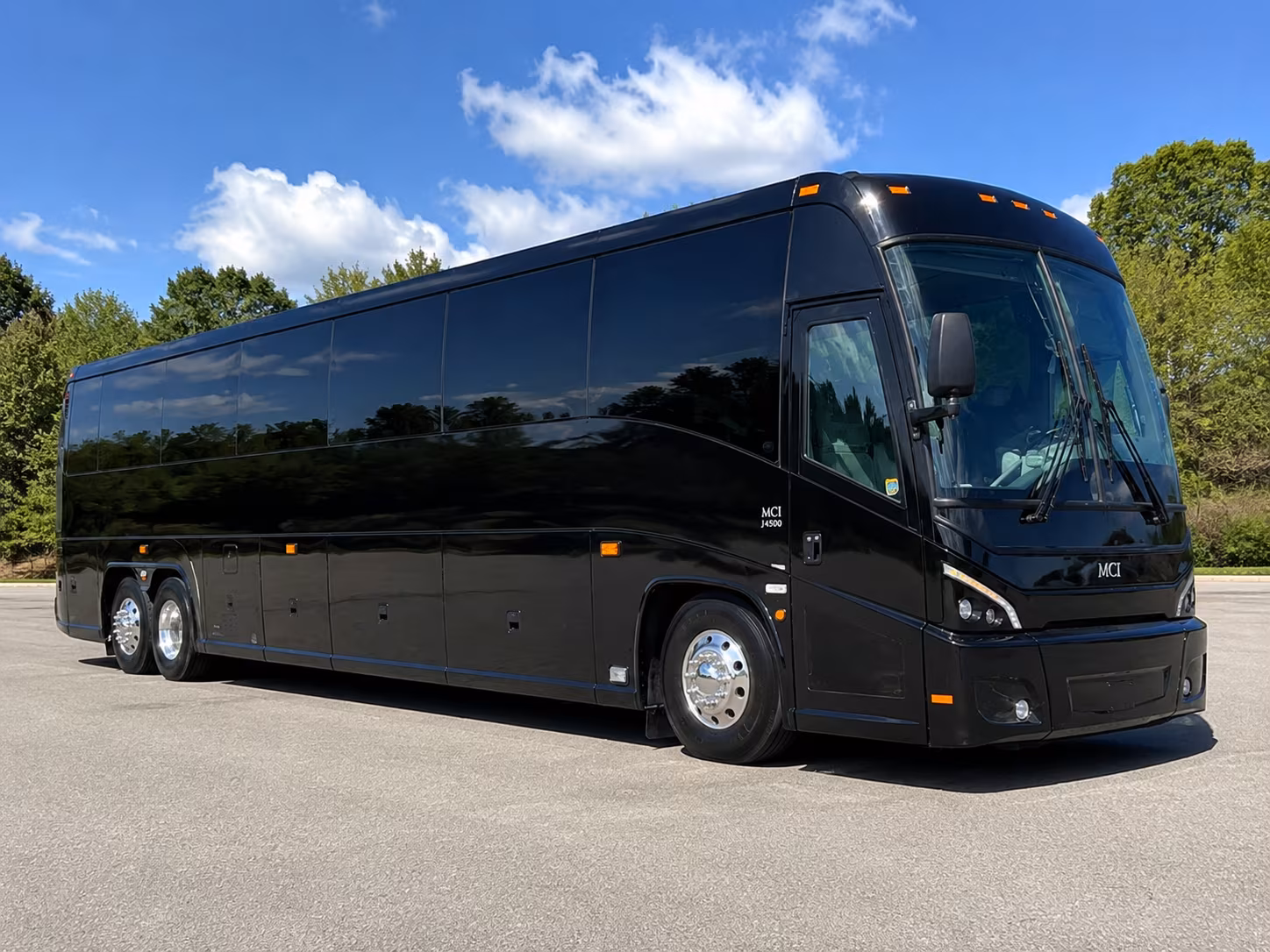 coppell charter bus rental exterior