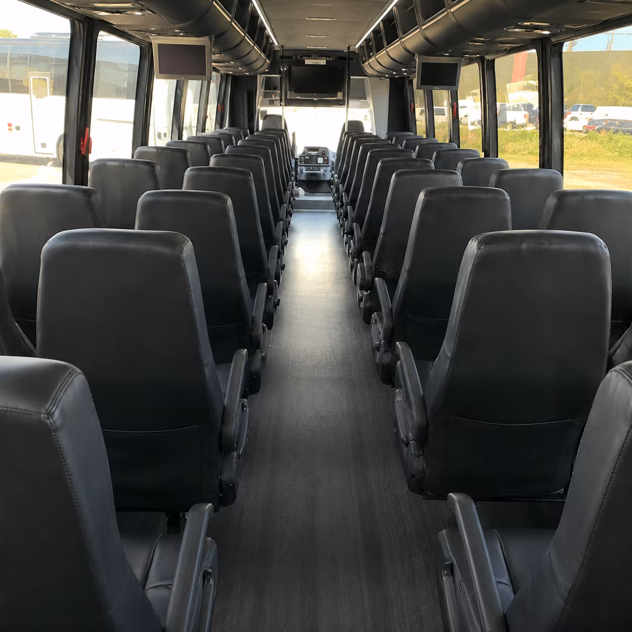 coppell rent a charter bus for your coppell wedding