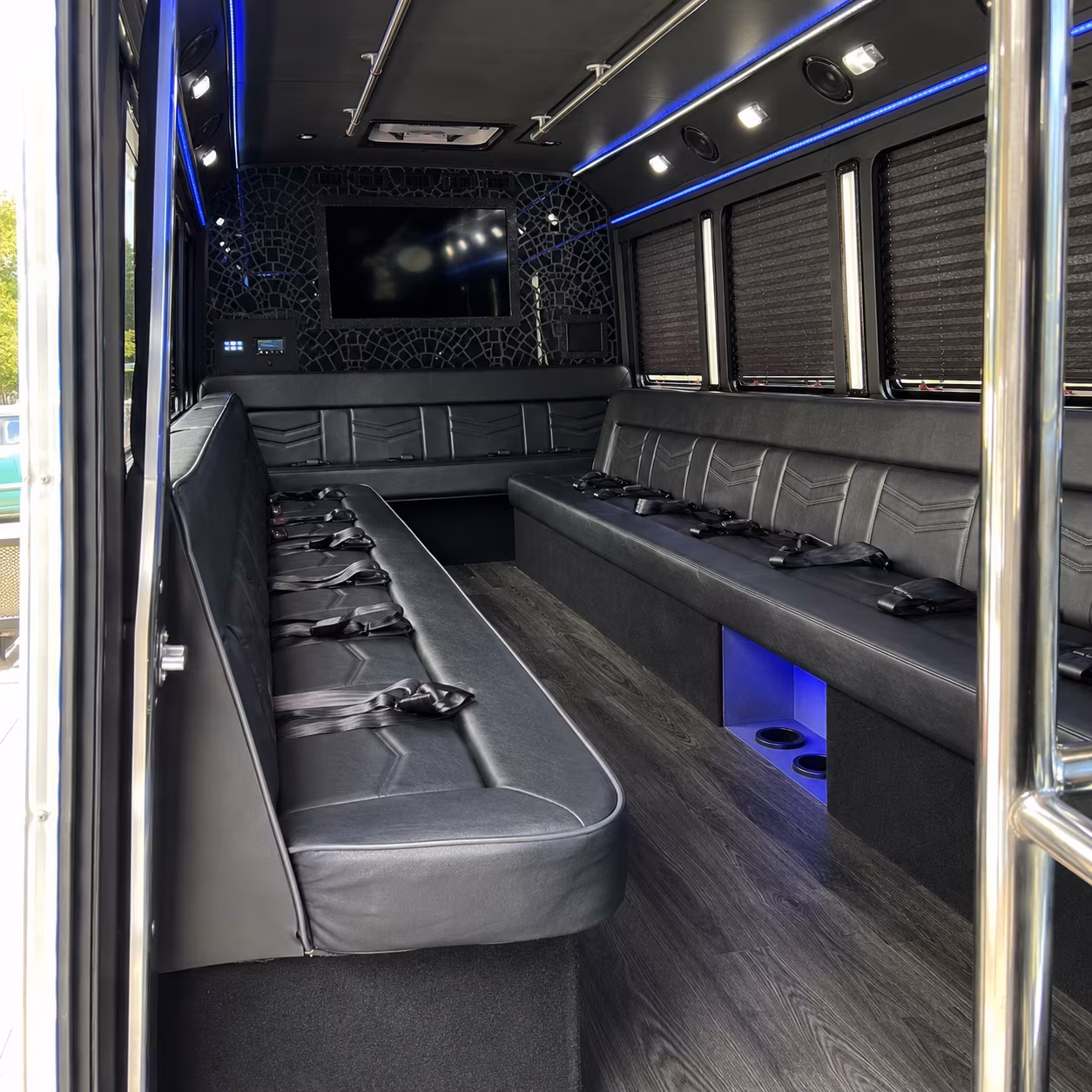 keller night on town party bus rental
