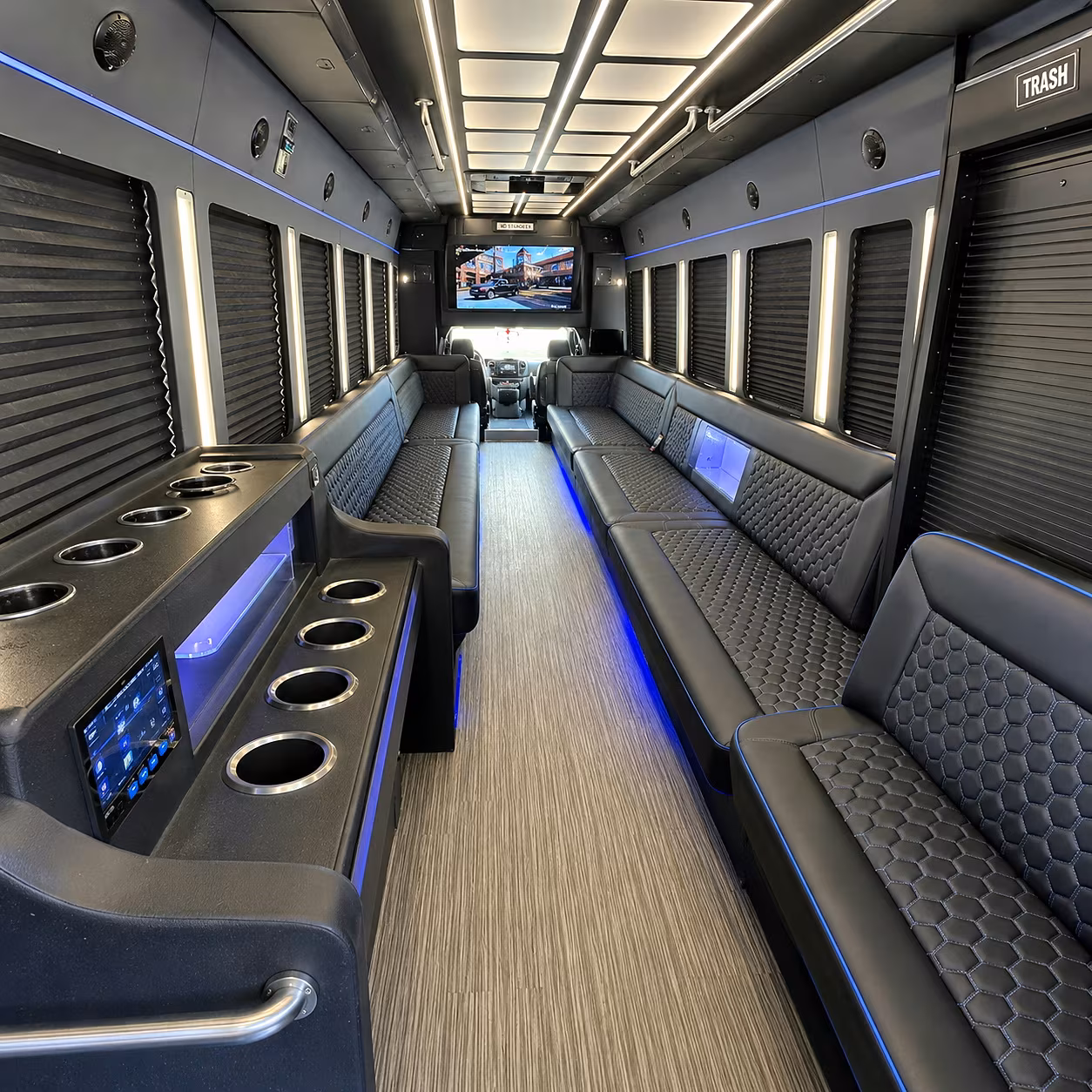 keller party bus rentals inside