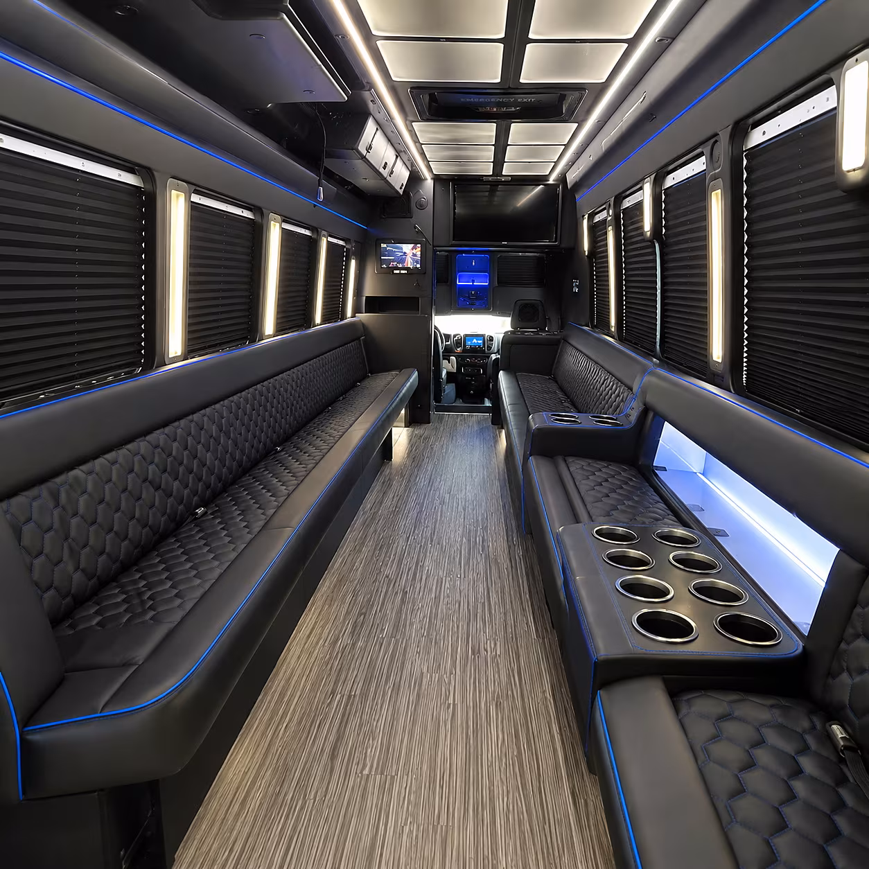 keller wedding party bus rental
