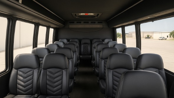 keller 15 passenger minibus interior