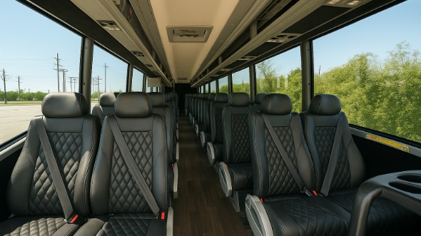 keller 25 passenger minibus inside