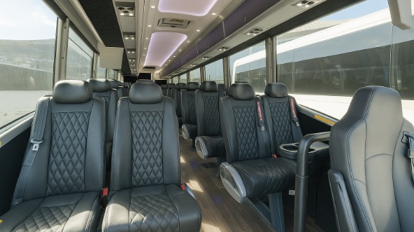 keller 25 passenger minibus interior