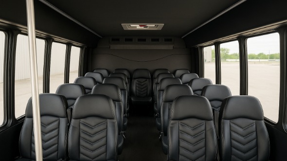 keller 30 passenger minibus interior