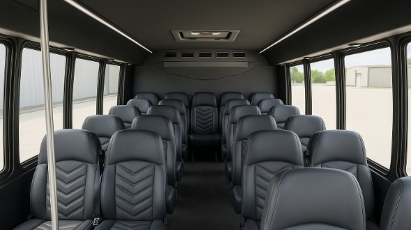 keller 35 passenger minibus inside