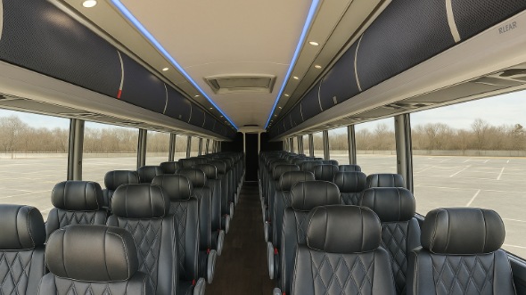 keller 50 passenger charter bus rental