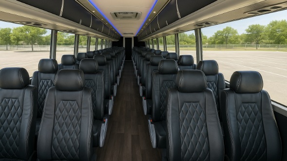keller 55 passenger charter bus rental