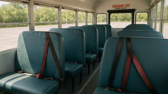 keller school bus rental inside